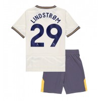 Echipament fotbal Everton Jesper Lindstrom #29 Tricou Treilea 2024-25 pentru copii maneca scurta (+ Pantaloni scurti)